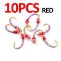 10pcs red