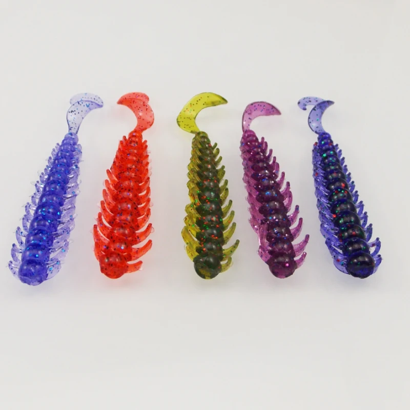 KESFISHING Isca cebos de plástico blando Rock Bugsy 2,8 "Wobbler atrayente de peces olor Pesca Señuelos de Pesca - imagen 4