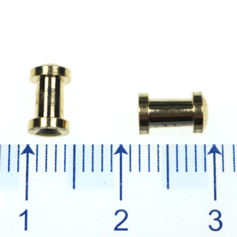 ICERIO-piezas deslizantes de cobre, señuelos para pargo, accesorios para faldas y bridas de goma, venta al por mayor, 100/500/1000 Uds. - imagen 2