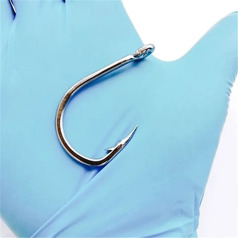 Circle Hook Jig Heads Stainless Steel Fishing Hooks Live Bait Fishhooks Freshwater Saltwater Sea Fishing Accessories Peche Pesca - imagen 5