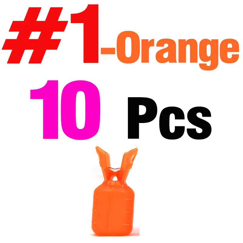 No1 Orange 10Pcs