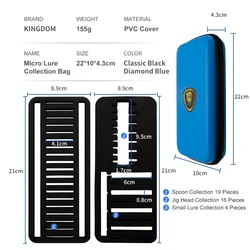 Kingdom Caja Universal de Pesca Impermeable PVC – Almacenaje de Cebo