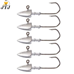 Anzuelos de Cabeza Triangular para Vinilo - Jig Head Pesca Deportiva