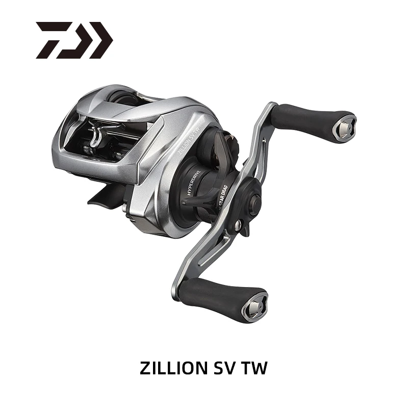 Carrete de pesca DAIWA ZILLION SV TW G, carrete Baitcast 8 + 1BB, relación de engranaje 6,3/7,1/8, 5, arrastre máximo 5KG, versión internacional, novedad de 2021 - imagen 3