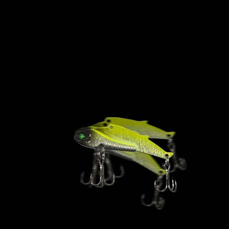 Señuelo de Metal con ojos 3D para pesca, cebo con vibración que se hunde, para lubina y perca, 2021. 4/4.6/5.8/6. 2cm, novedad de 7/7 - imagen 4