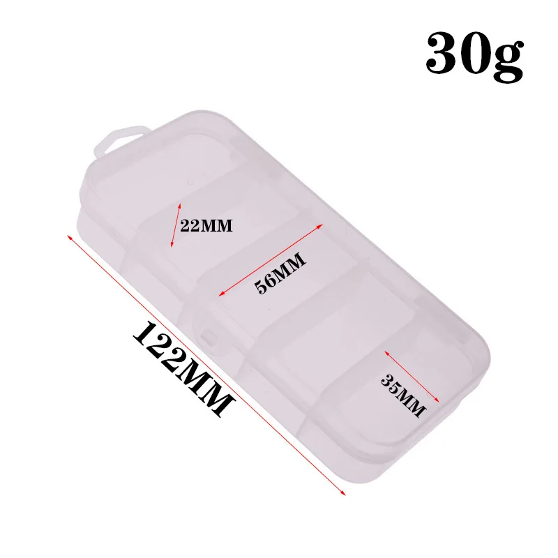 Aparejos de alarma de mordida de carpa, caja de anzuelo de señuelo de pesca, Gadget de almacenamiento, Conector de cebo a granel, caja de accesorios de pesca, 5 o 10 compartimentos - imagen 4