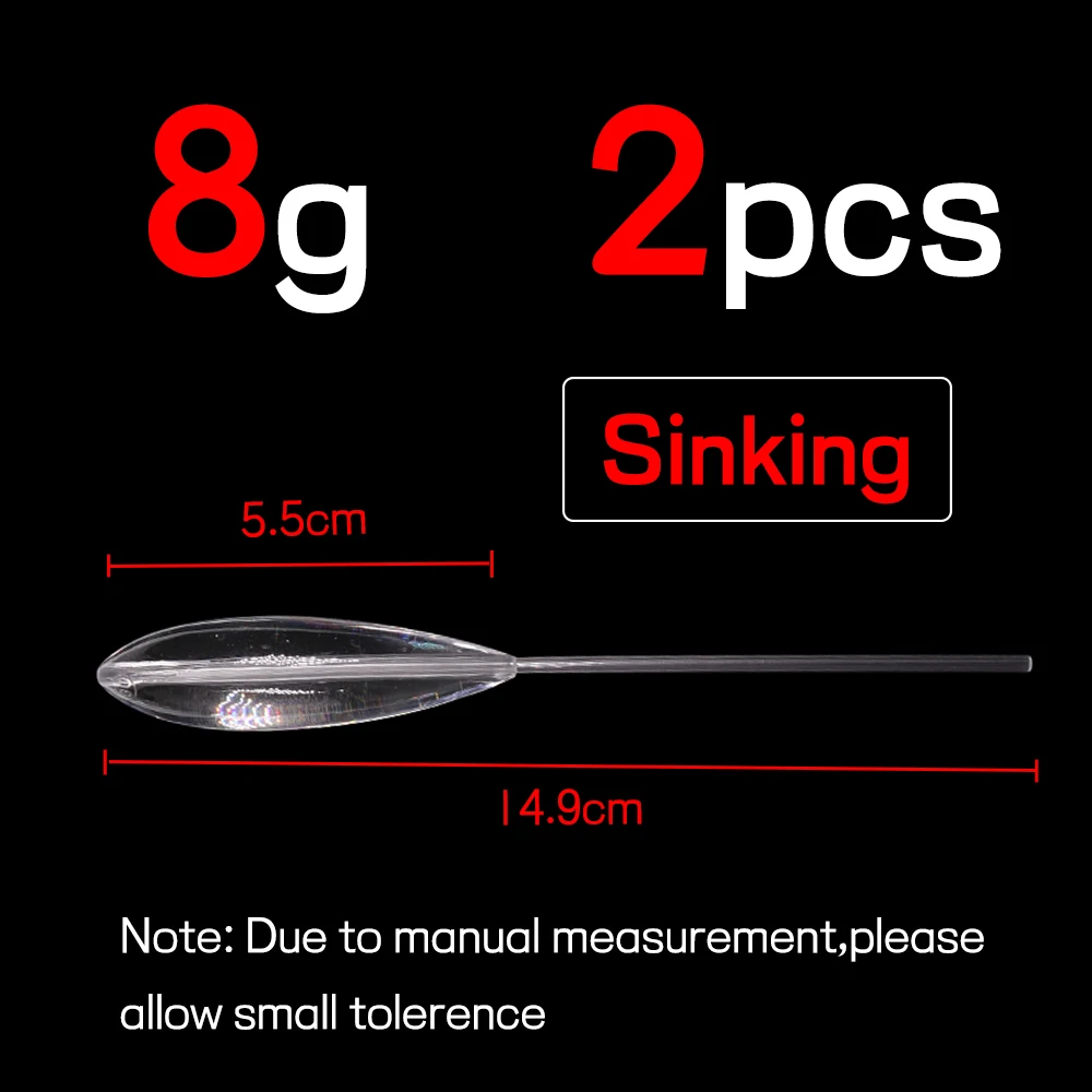 Sinking 2pcs 8g