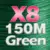 X8-150M-GREEN