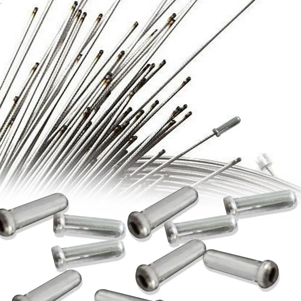 Cubiertas de extremo de cable de palanca de cambios de bicicleta, tapa de línea de freno para bicicleta de montaña, carcasa de Cables de mtb - imagen 3