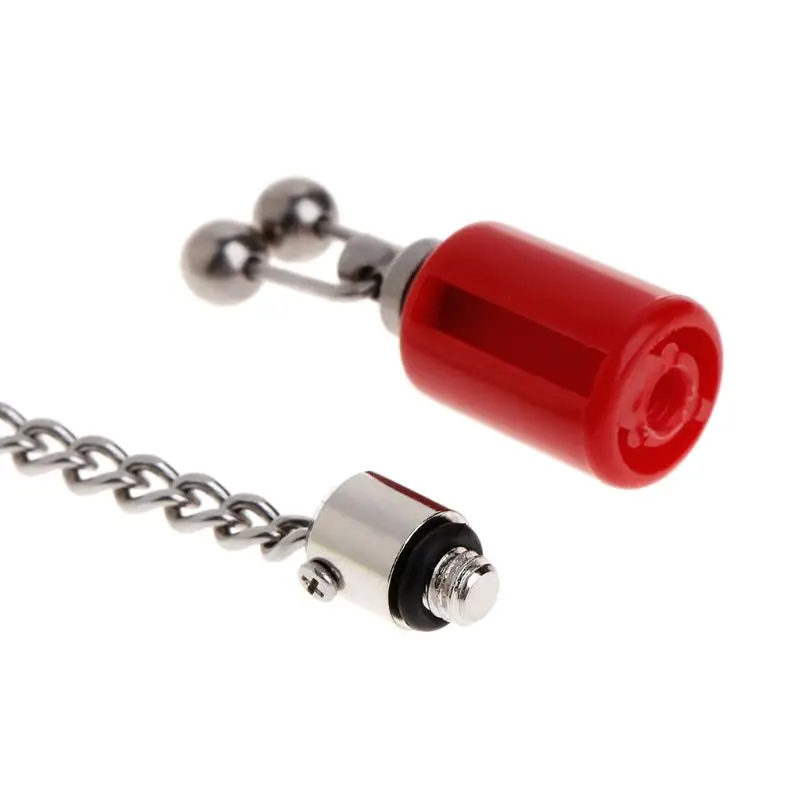 Swinger de pesca de acero inoxidable, cadena de eslinga, indicador de mordida, alarma de carpa, Sensor colgante, aparejos, accesorios para exteriores - imagen 4
