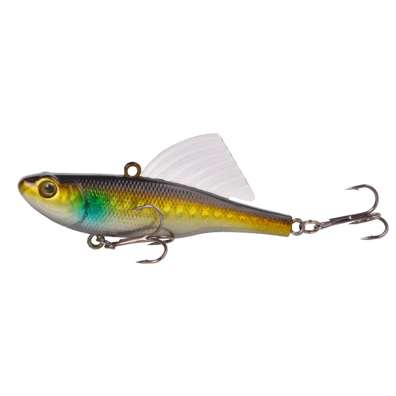 Señuelos de Pesca con vibración, cebo Artificial de invierno de 6,5 cm, 17g, plantilla giratoria, Crankbait, Lucio, Pesca aparejos de Pesca, 1 Uds. - imagen 4