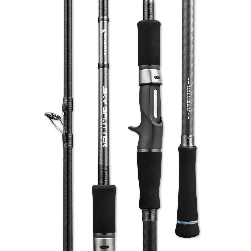 ECOODA-caña de pescar con señuelo de 2,32 m, accesorio de pesca de acción MH, señuelo de PE2-4, WT 15-60g, caña de fundición giratoria para lubina - imagen 5