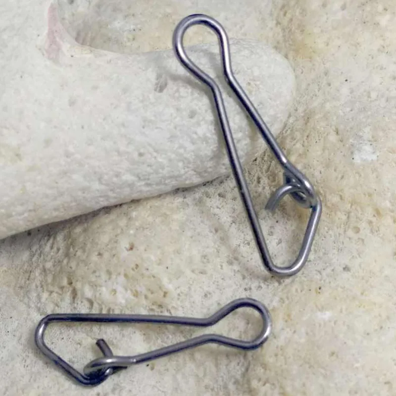 1000/2000/3000 Uds. Accesorios giratorios de acero inoxidable conector a presión de Pin fuerte herramientas de equipo de Pesca de carpa Pesca Peche - imagen 4