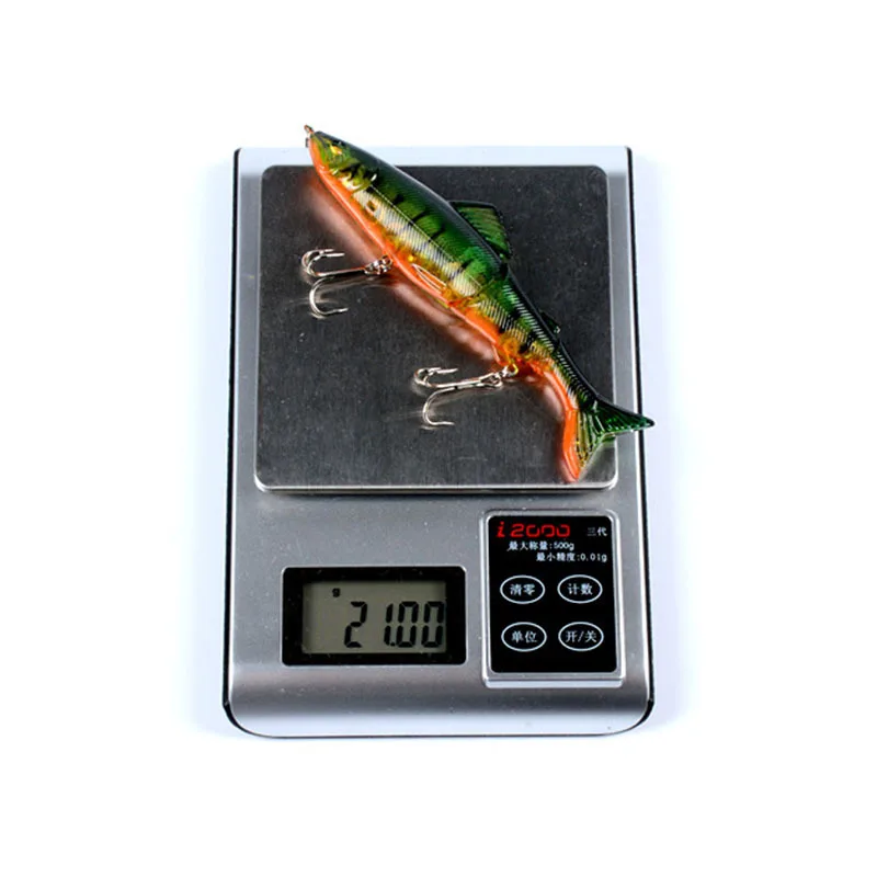 Cebo de pesca de 8 colores, conjunto de señuelos biónicos de 13cm/21g, cebo de pesca de plátano, bagre, trucha, carpa, señuelo de pesca en hielo - imagen 4