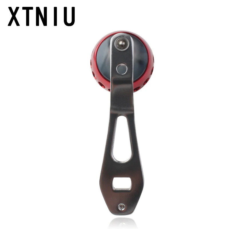 EKfan 1pc 80mm Length 8*5mm Hole Fishing Reel Handle Aluminum Alloy Knob Diamater for Fishing Tackle parts - imagen 5