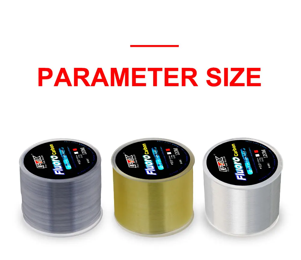 Descubra la línea de pesca Fihoyo versátil y duradera en varios tamaños para su próxima aventura