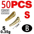50PCS S B Gold