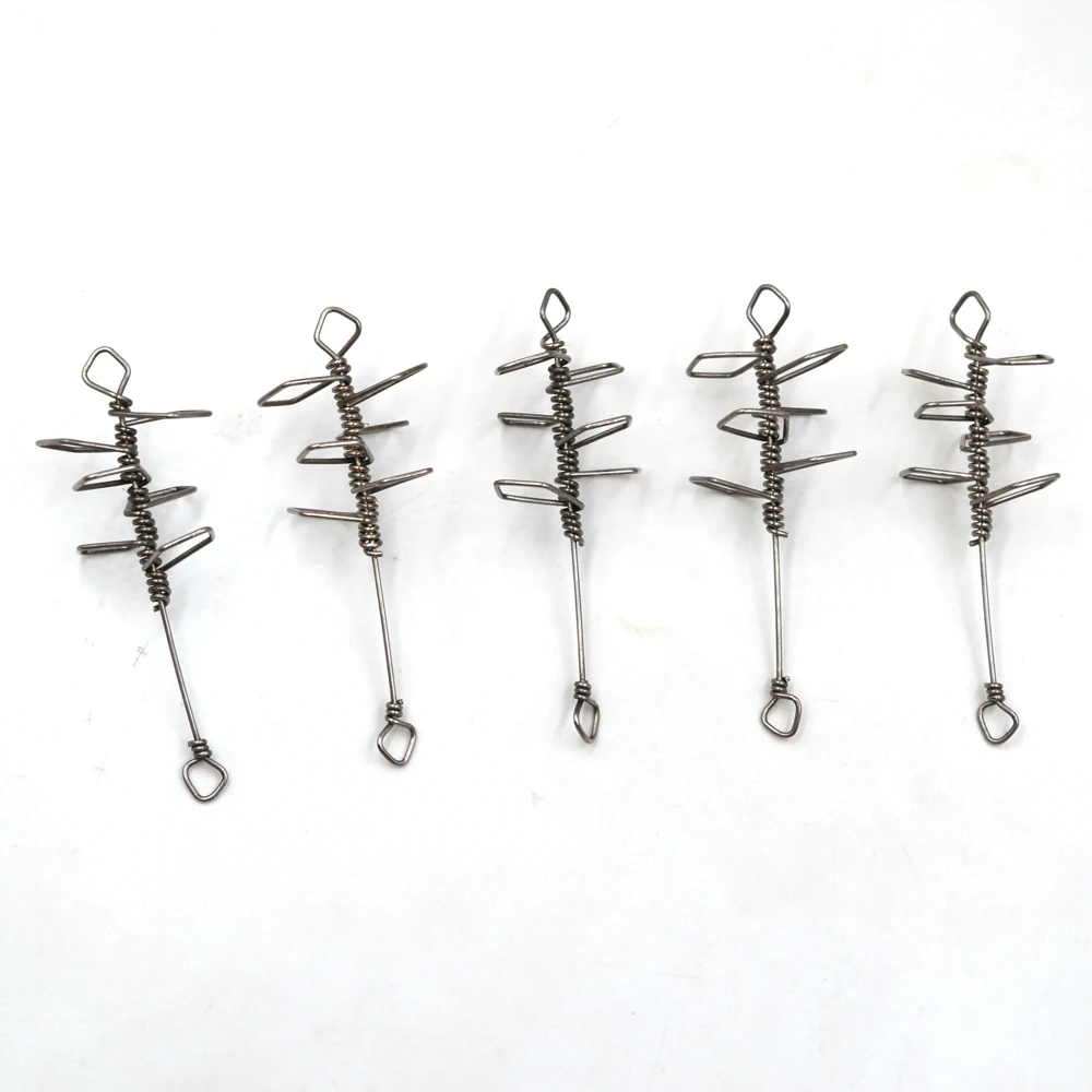 MNFT-anzuelo de explosión, plantilla de mazza, conector de alfileres de pesca de carpa, herramienta de aparejos de señuelo de pesca, nuevo estilo, equipo de pesca al aire libre, 6 uds. - imagen 5