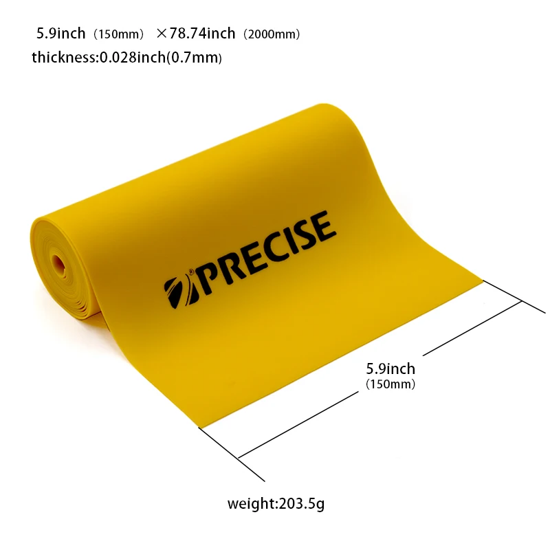 Tirachinas Multicolor de 200x15cm, banda de goma plana elástica, grosor de 0,4mm-1mm para catapulta, accesorios de tiro de caza al aire libre - imagen 2