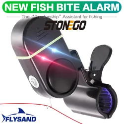 Campana de Mordida FLYSAND con Clip y LED para Caña