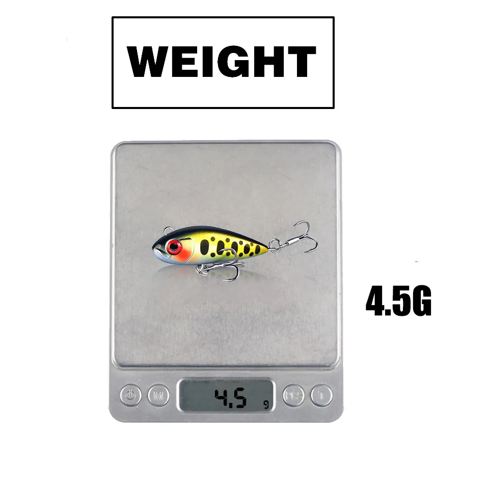 Este señuelo de pesca pesa 4