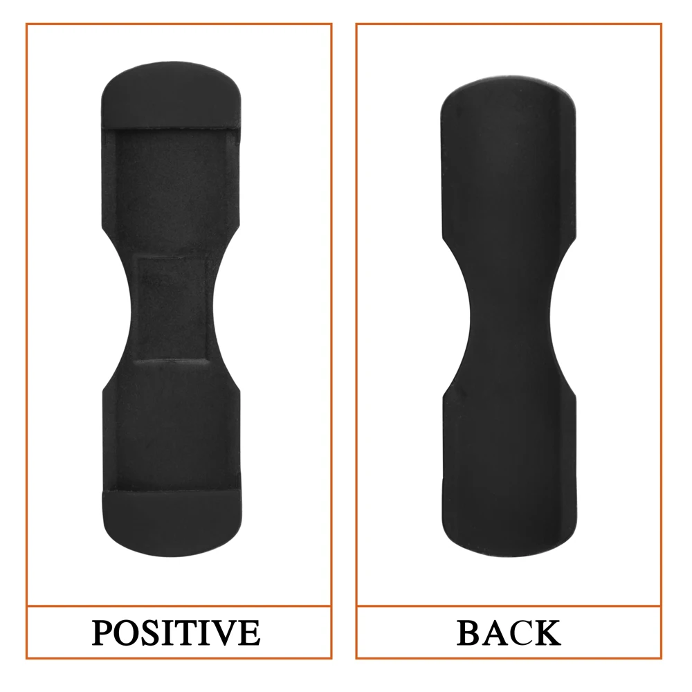 10 Uds. De goma negra/blanca para carrete de pesca, Base de protección, alfombrilla, funda protectora para carrete de pesca, accesorios para aparejos de pesca - imagen 4