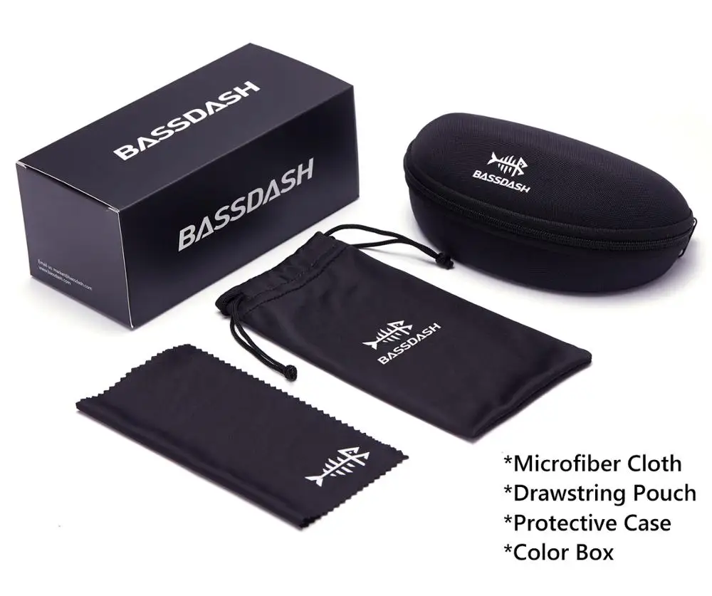 Bassdash V02 – Gafas polarizadas UV pesca fluvial y costera - imagen 5