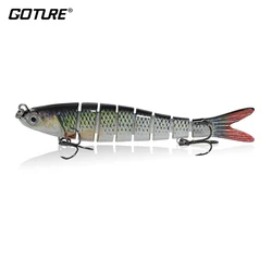 Goture Crankbait 10cm hundido 8 segmentos
