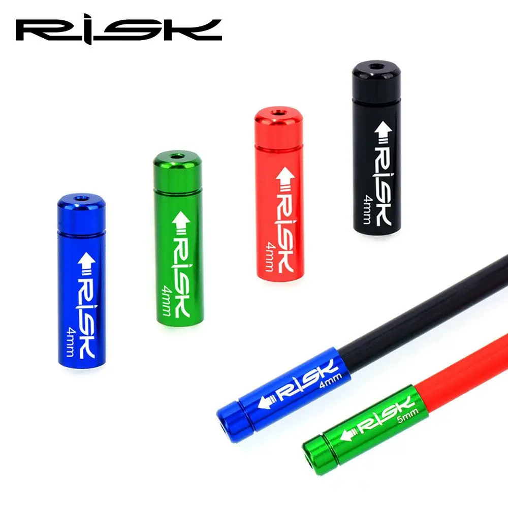 Accesorios de aleación de aluminio de alta calidad, piezas de bicicleta, tapa de extremo de Cable, cubierta antipolvo, carcasa de punta de alambre, casquillos, crimpadores - imagen 2