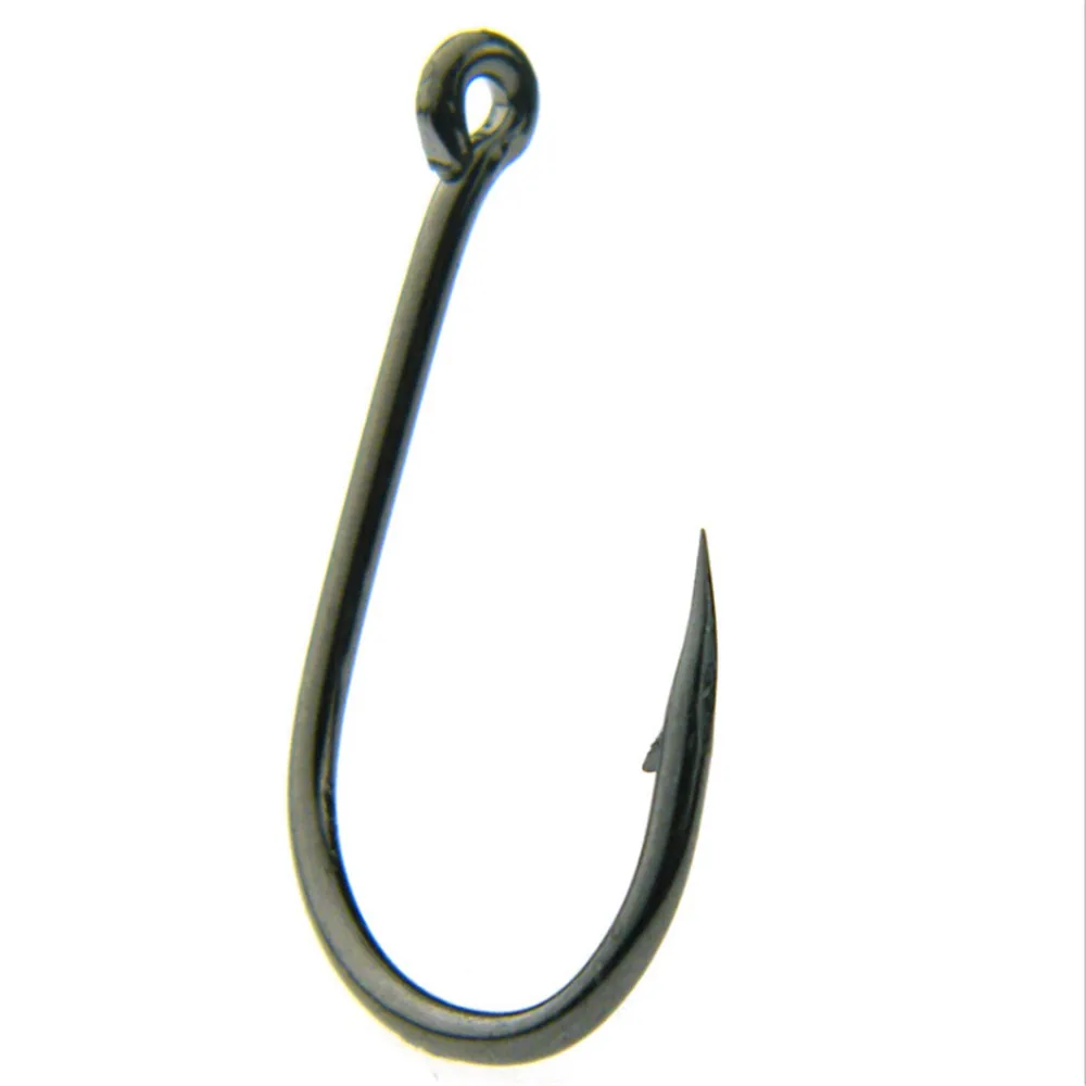 Anzuelos de acero al carbono con púas para pesca con mosca - imagen 3