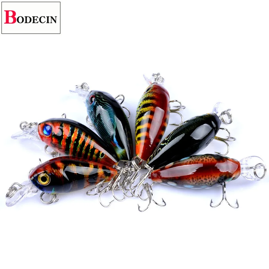 Señuelo de pesca con manivela/Crankbaits Jerkbait, señuelo de Carpa/trucha/Topwater, Swimbait duro/Artificial/cebos falsos Wobblers para curricán/peces - imagen 3