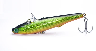 Señuelo de pesca, lápiz que se hunde, vibración, bolas de acero ruidosas, construcción en 9cm/14g, señuelos artificiales VIB, lubina mandarín - imagen 2