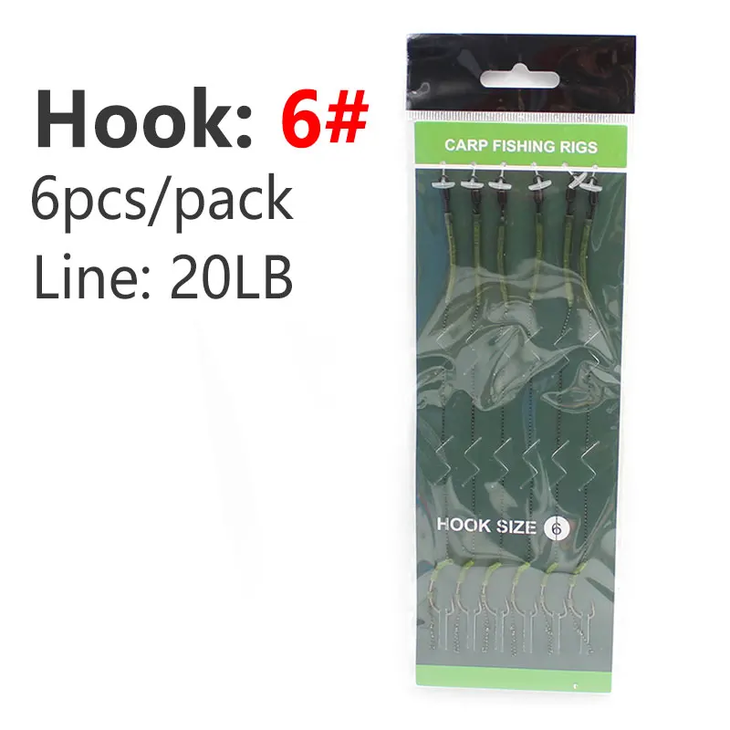 With hook size 6