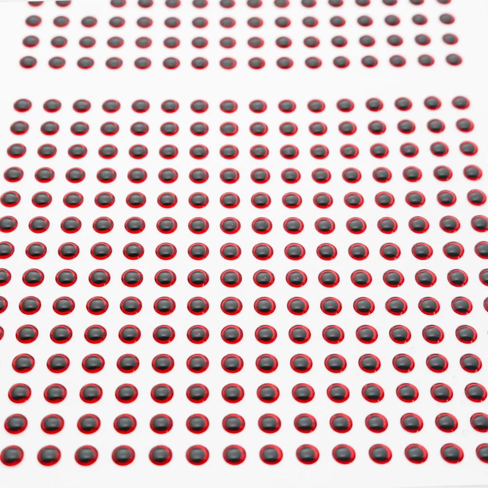 Jerry señuelo de pesca ojos 200 Uds Lazer 3D alta calidad al por mayor cebo duro accesorio de aparejos - imagen 5