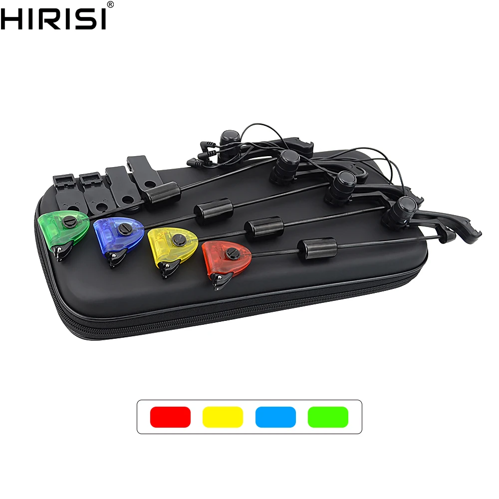 Juego de swingers LED para pesca de carpa con estuche B2002 – Indicador de mordida - imagen 5