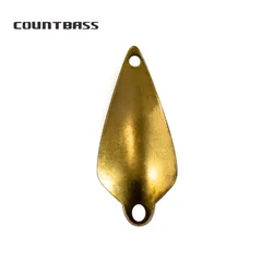 COUNTBASS Cuchara giratoria trucha – Latón blanco