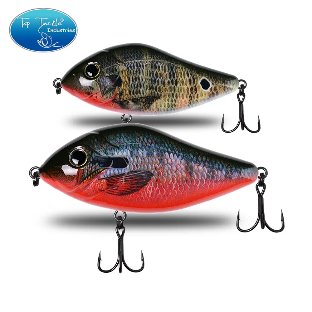 Señuelo de Pesca con cebo de hundimiento bajo, 70mm, 80mm, 90mm, para Lucio, Pesca, lubina, nuevo aparejo caliente, anzuelos de calidad almiñosa - imagen 4