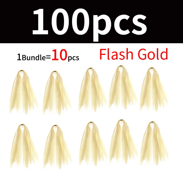 100pc flash gold