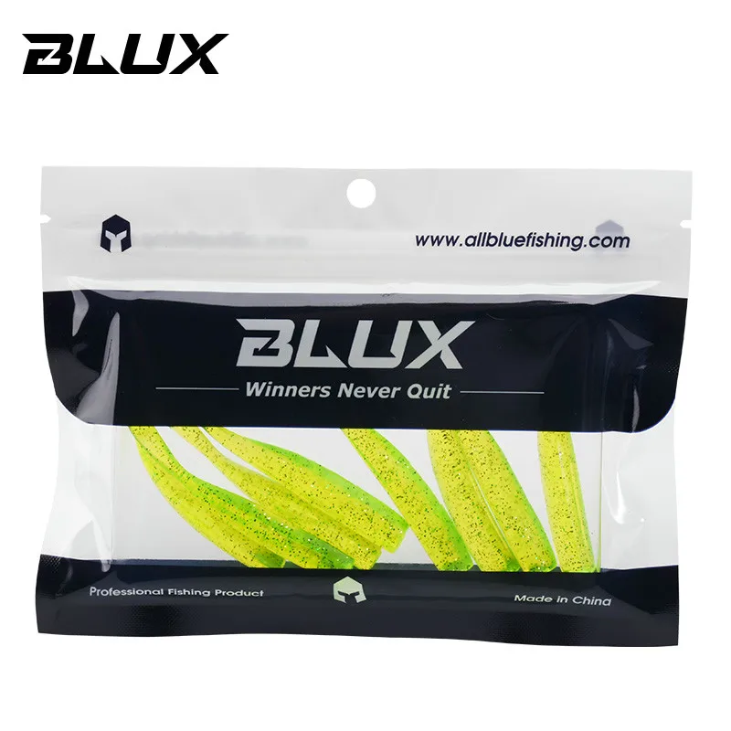 BLUX-Cebo suave de gusano de dardo, señuelo de pesca giratorio de silicona Jighead de 58MM y 78MM, aparejos artificiales de lubina de agua dulce y salada, nuevo - imagen 5