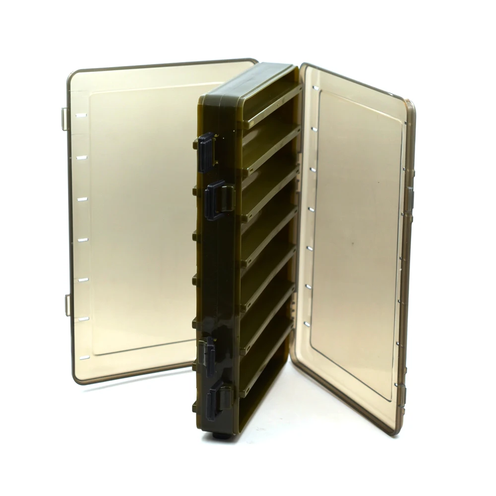 MNFT-caja grande para aparejos de pesca, organizador de almacenamiento de cebo, caja de almacenamiento de pesca, contenedor, accesorios de aparejos de pesca de plástico, 1 Uds. - imagen 4