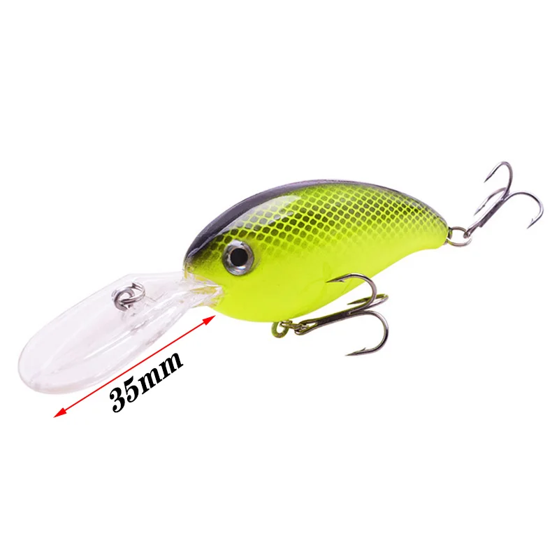 1 Uds Minnow Señuelos de Pesca 100mm 14g flotante Crankbait Wobbler Artificial cebo duro mar bajo trucha, Lucio Trolling Pesca abordar - imagen 4