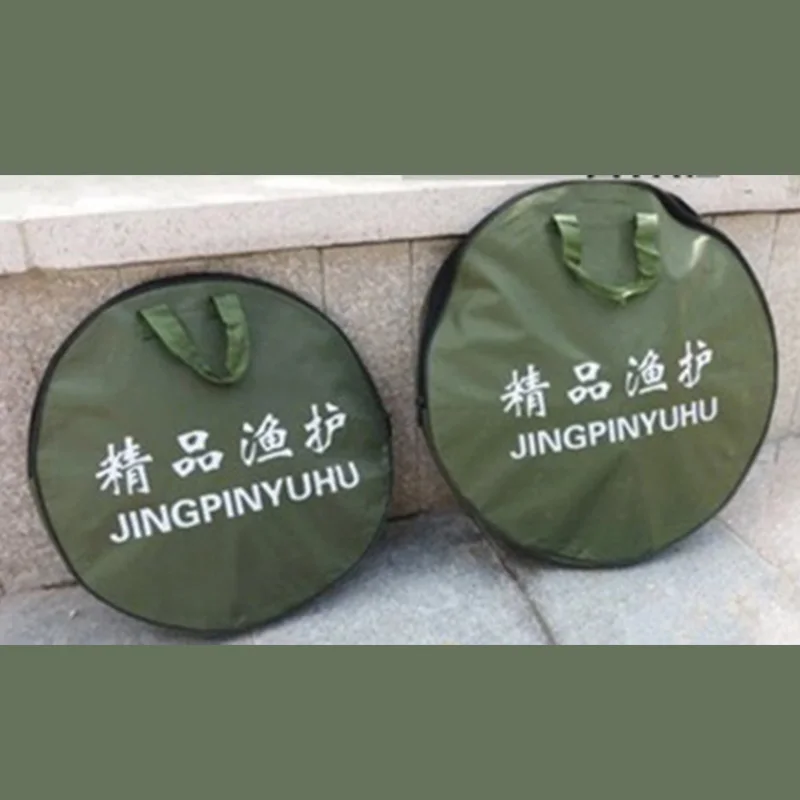 Red de pesca con bolsa de doble círculo, trampa de pesca pegada de secado rápido, accesorios plegables de 1,5 m/1,7 m/2m/2,5 m/3m - imagen 3