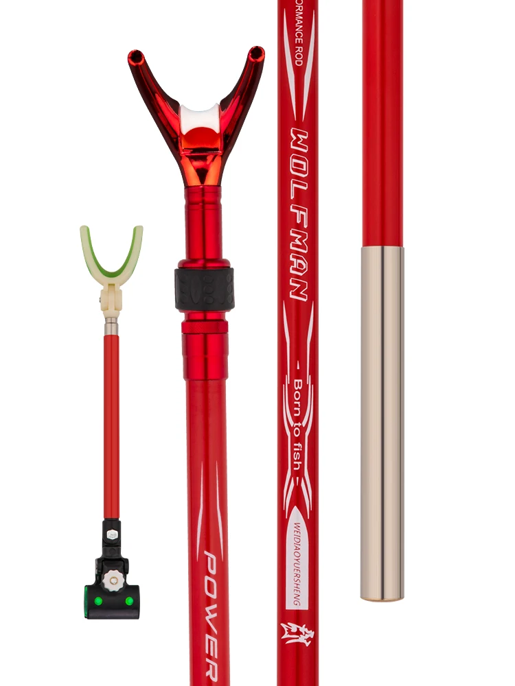 Soporte de carbono para caña de pescar, fuerte, caja de pesca, multifuncional, superduro - imagen 2