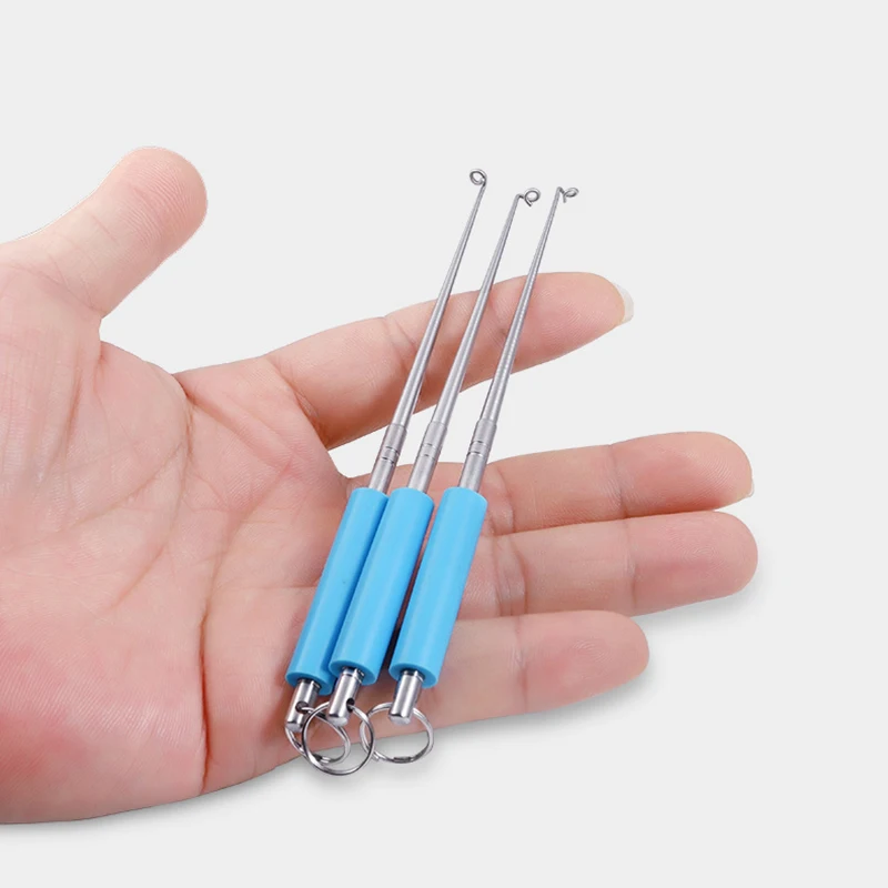 Extractor de anzuelos de pesca de seguridad, dispositivo de desacoplamiento rápido, de acero inoxidable - imagen 3