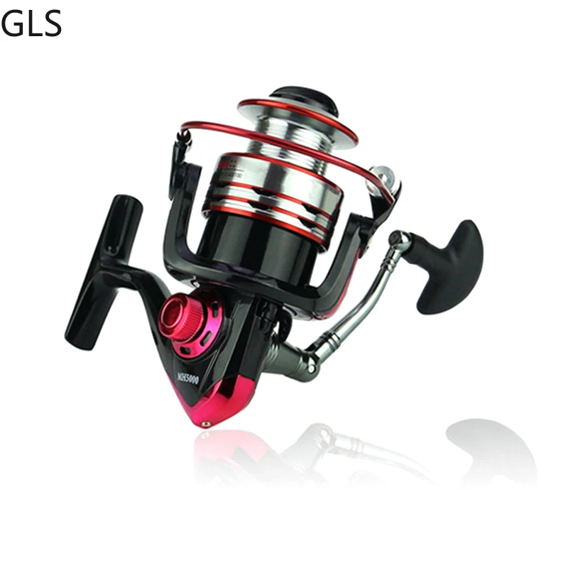 Carrete giratorio MH(1000-7000), 5,1: 1/5, 2:1, Metal de alta velocidad, brazo basculante CNC, carretes de pesca de agua salada, accesorios de pesca - imagen 3