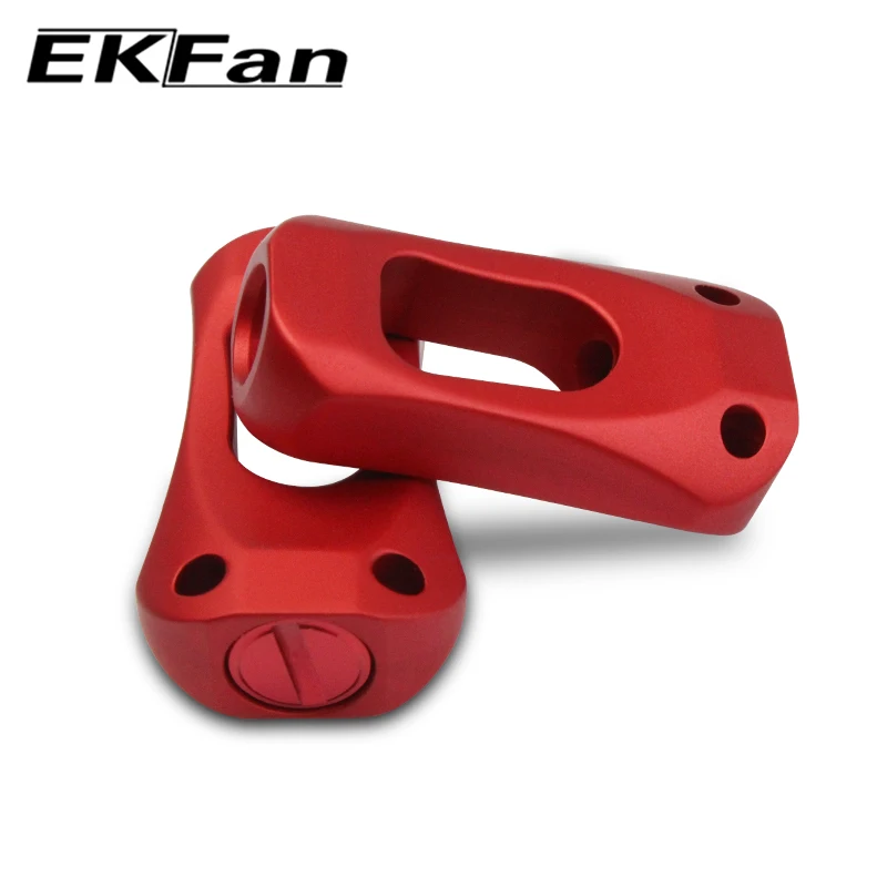 EKFan-perilla de mango de carrete de aleación de aluminio, accesorio con diseño hueco para carrete giratorio de fundición de cebo, 2 unidades - imagen 4