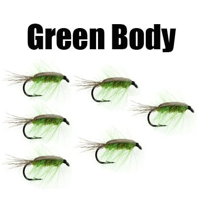 6PCS Green Body