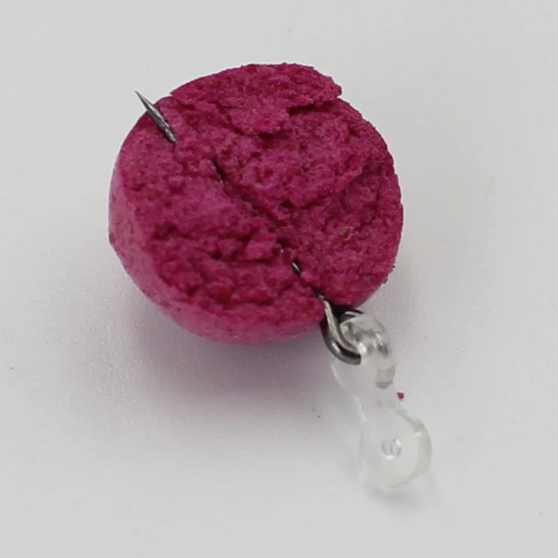 Accesorios de pesca de carpa con punta de cebo de Metal, Pin de Boilies con goma transparente, aparejo para el pelo de ronnie de maíz, aparejos alimentadores de carpa - imagen 4