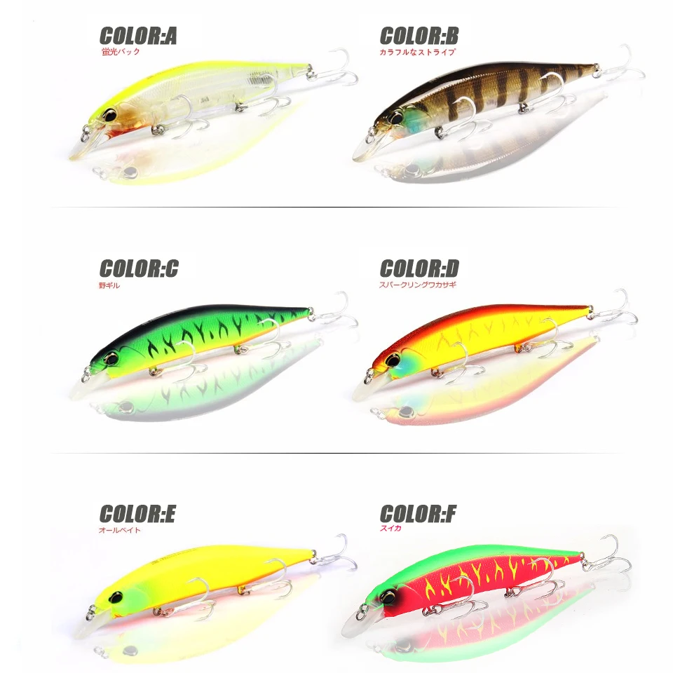 Bearking-Señuelos de Pesca, cebo duro de 120mm, 18g SP, diferentes colores para elegir, calidad profesional minnow - imagen 5