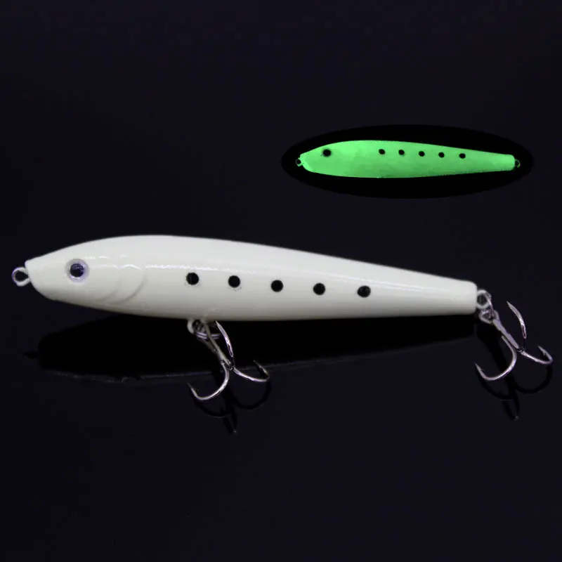 Señuelos de Pesca Minnow, cebo duro de 9,5 cm, 8,8g, wobbler Bass Pike, cebos artificiales de plástico para aparejos de pesca Crankbait, 1 pieza